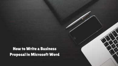 How to Write a Business Proposal in Microsoft Word