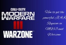 How to get the powerful JAK Requiem in MW3 and Warzone